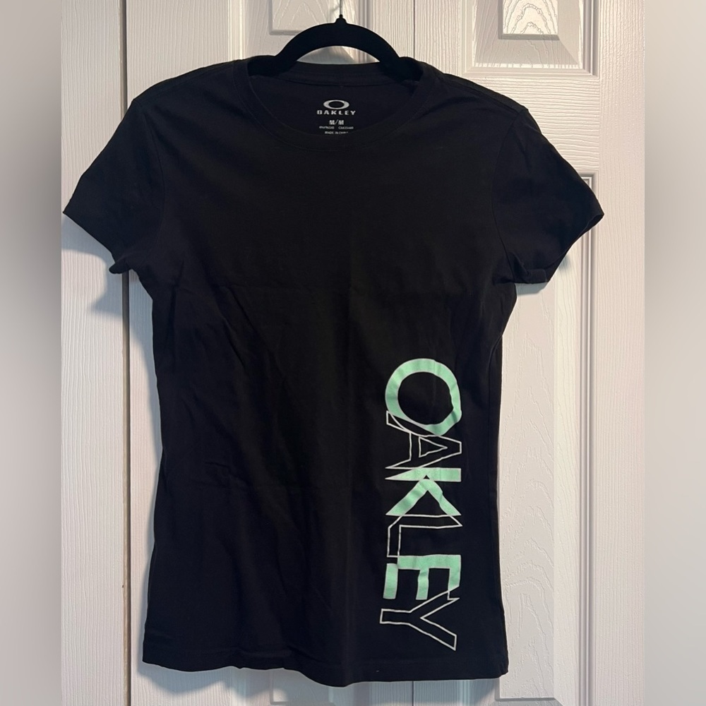 Oakley Black Short Sleeved Tee Shirt